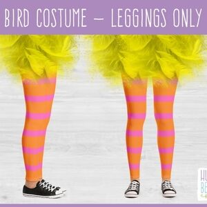 Big Bird Costume Leggings